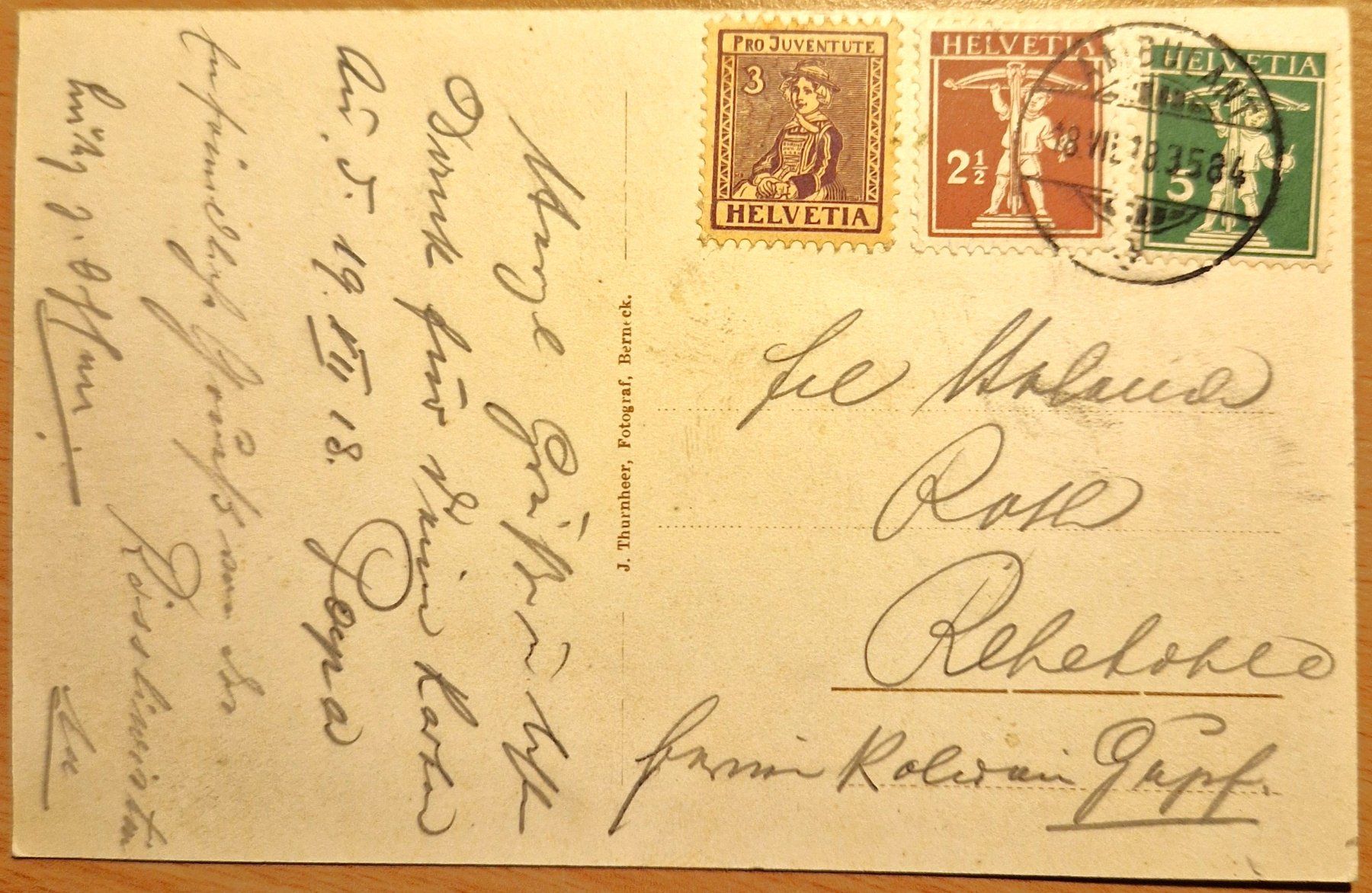 Cartes postales: Au Rheintal SG – D'occasion à Netstal par Bambo0 2
