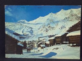 Saas-Fee, Alphubel, Täschhorn, Dom und Lenzspitze