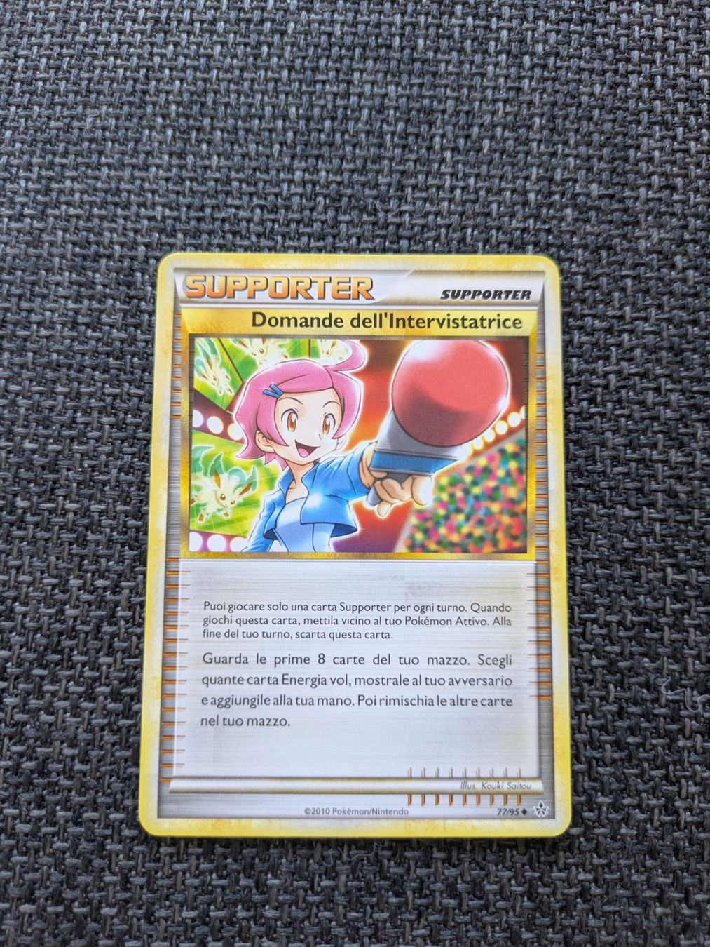 Pokémon Sammelbilder & Trading cards: INTERVIEWER'S QUESTIONS, UNLEASHED, UL77, UNC, 2010, ITA, GD – Gebraucht aus Losone von AlpineLayer