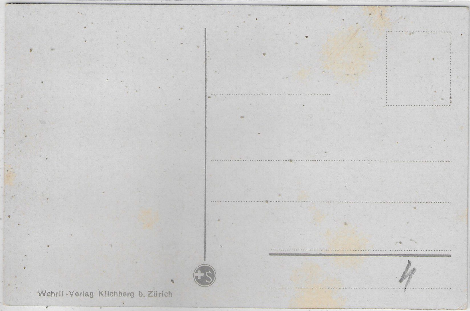 Cartes postales: Ragaz gegen die Churfirsten - Litho – D'occasion à Ettingen par Kartenplanet 1