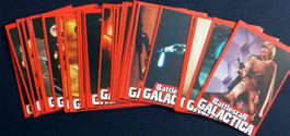 BATTLESTAR GALACTICA COMPLETE 36 CARDS SET WONDER BREAD 1978