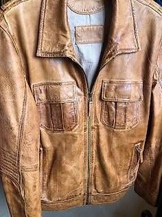 Lederjacke