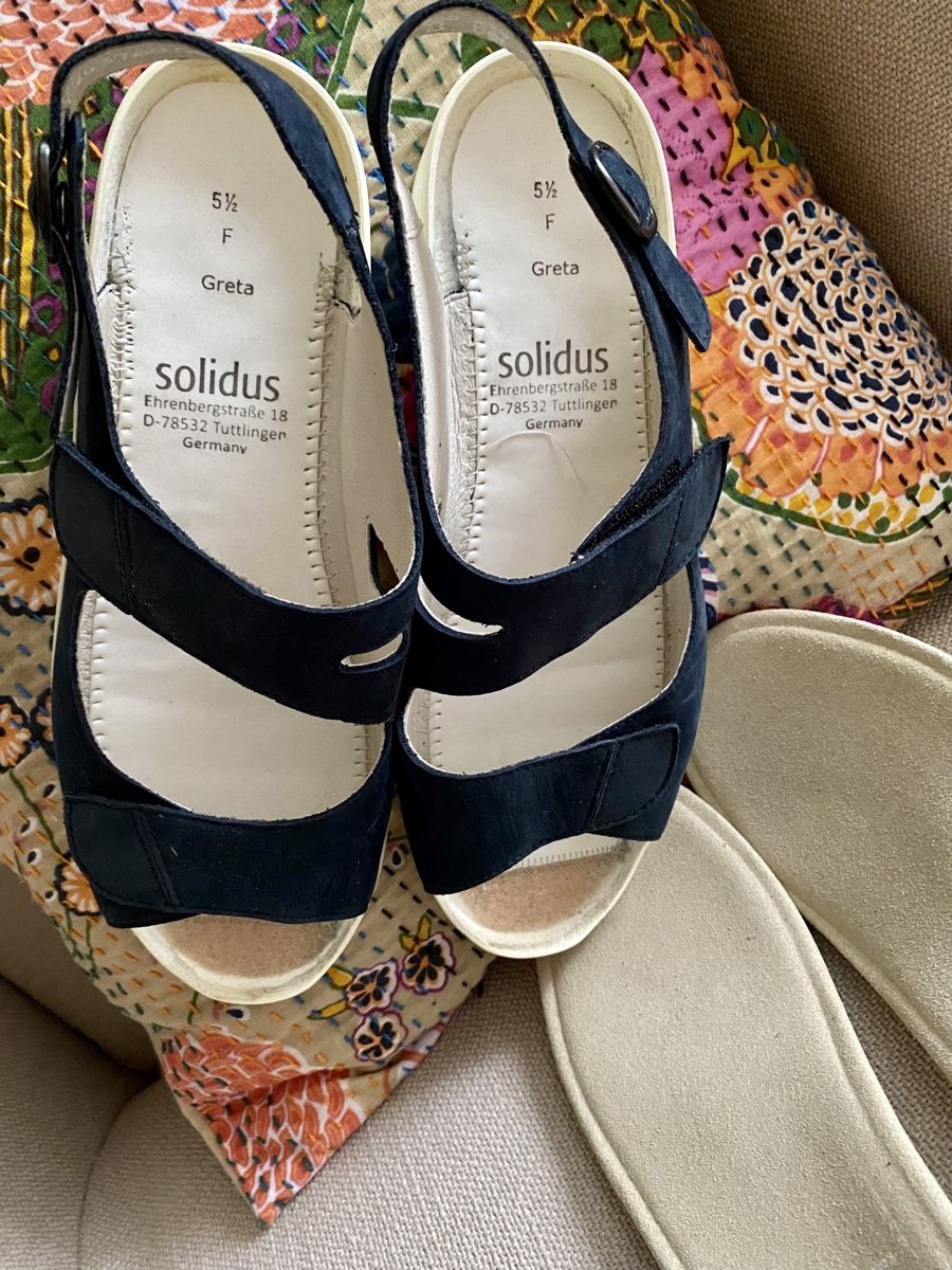 Chaussures femmes: Sandales SOLIDUS.   P.5.5 – D'occasion à Binningen par ciel02 5