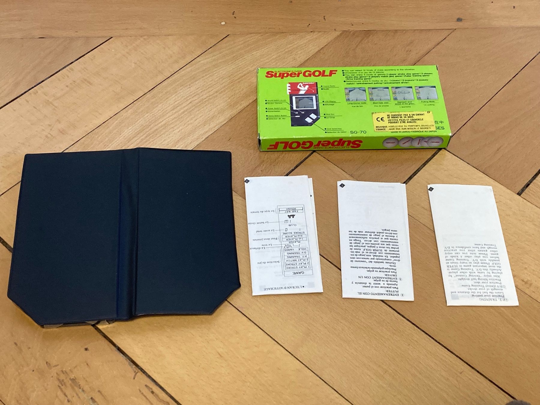 Nintendo Spiele: vintage 80s electronics game super golf new in box – Neu und originalverpackt aus Zürich von le_souk 3
