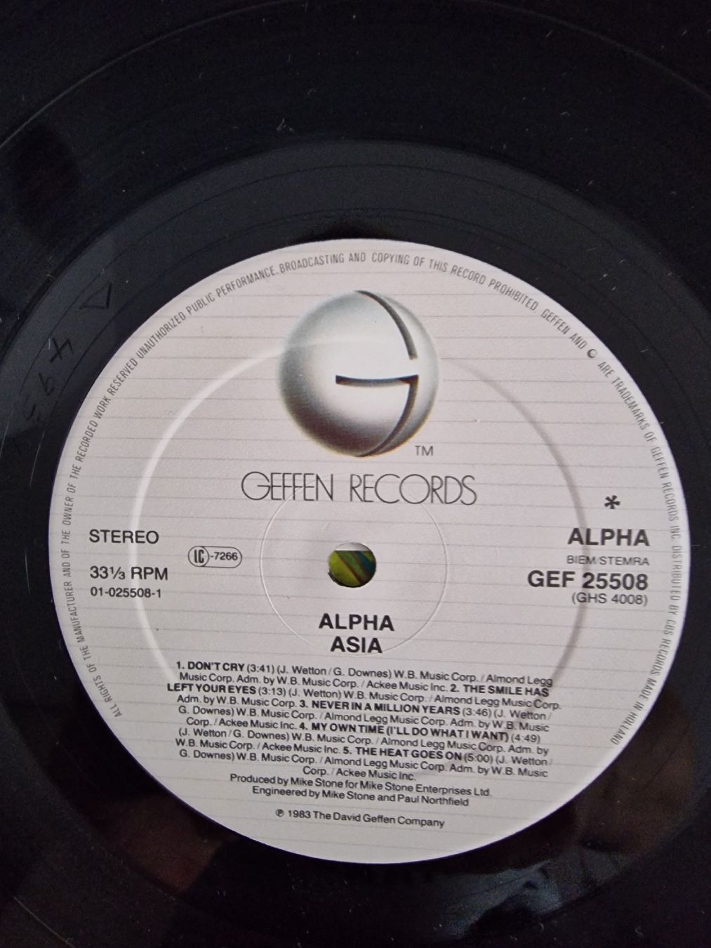 Schallplatten: Asia - Alpha – Gebraucht aus Pfaffnau von gunport 1