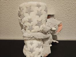 Neu - Elefanten-Plüsch mit Babydecke (Ausstellungsstück)