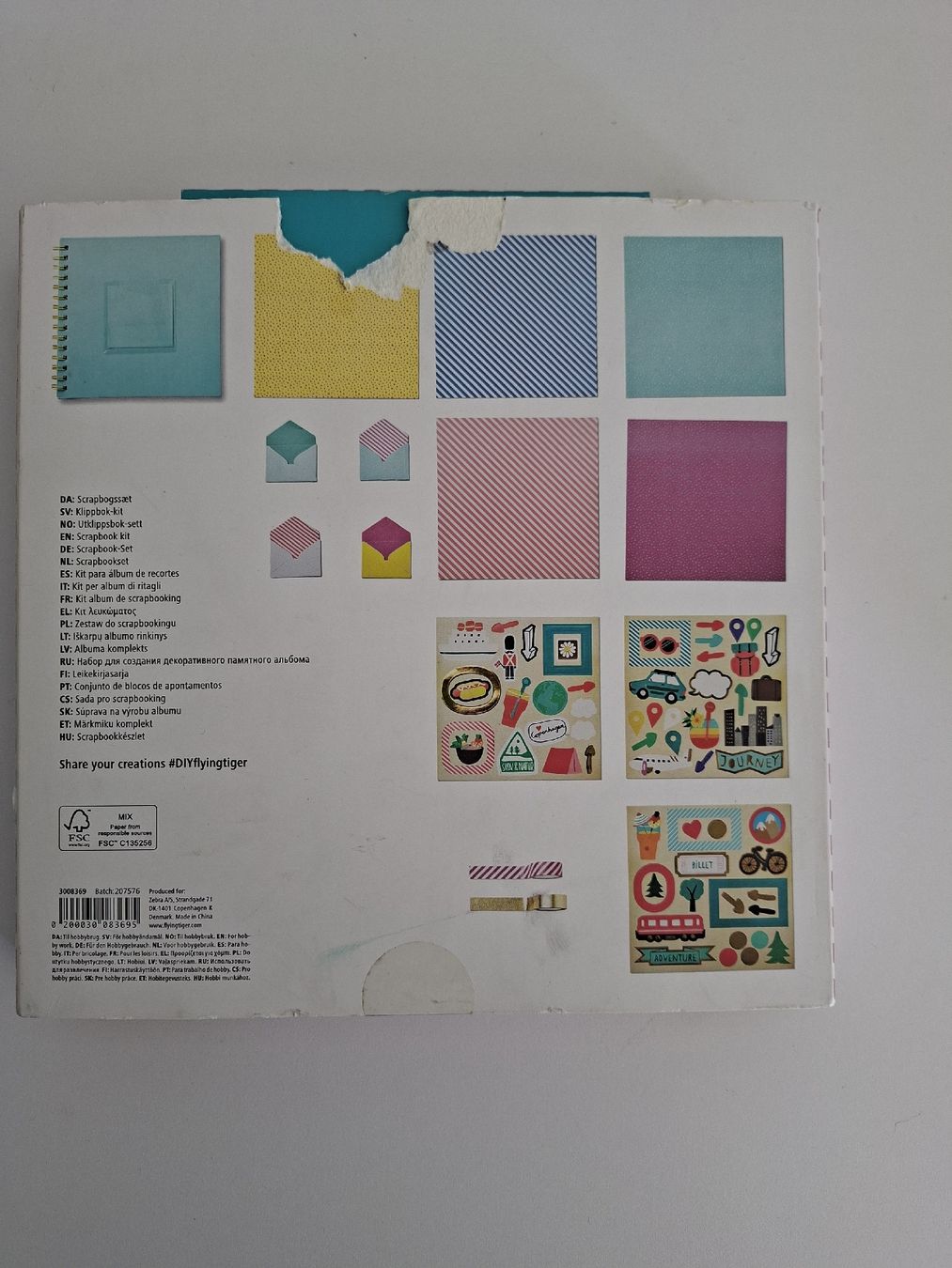 Kits de loisir créatif: Scrapbook Set Flying Tiger DIY Bastelset – Neuf (Voir description) à Uster par libma 1