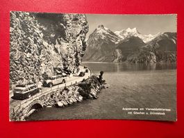 1958 / Axenstrasse / Postauto / Oldtimer