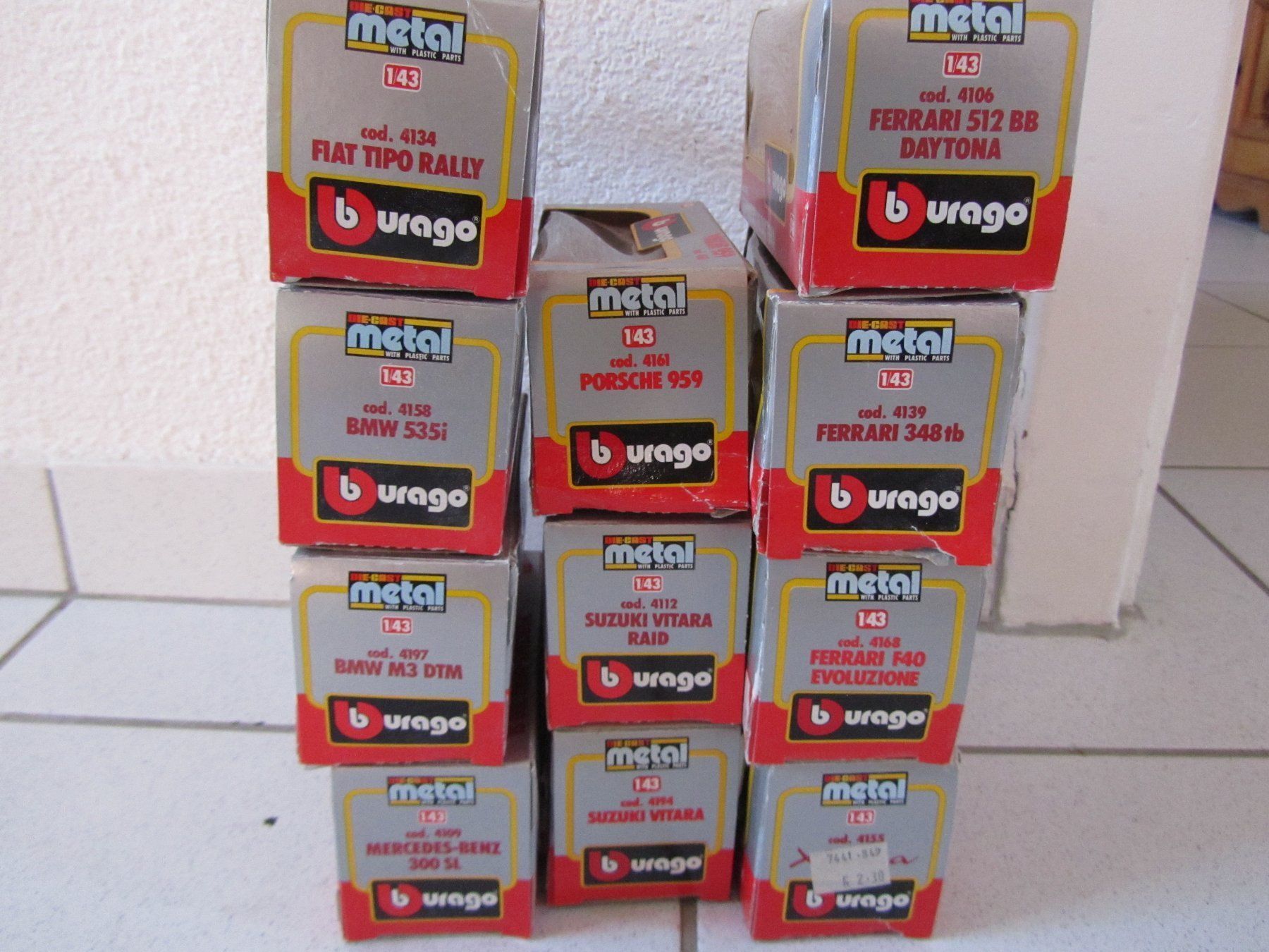 Bburago Modellini d'auto: Leere Burago Originalverpackungen, Mst 1:43 – Usato da Weiningen ZH venduto da dietsch57 4