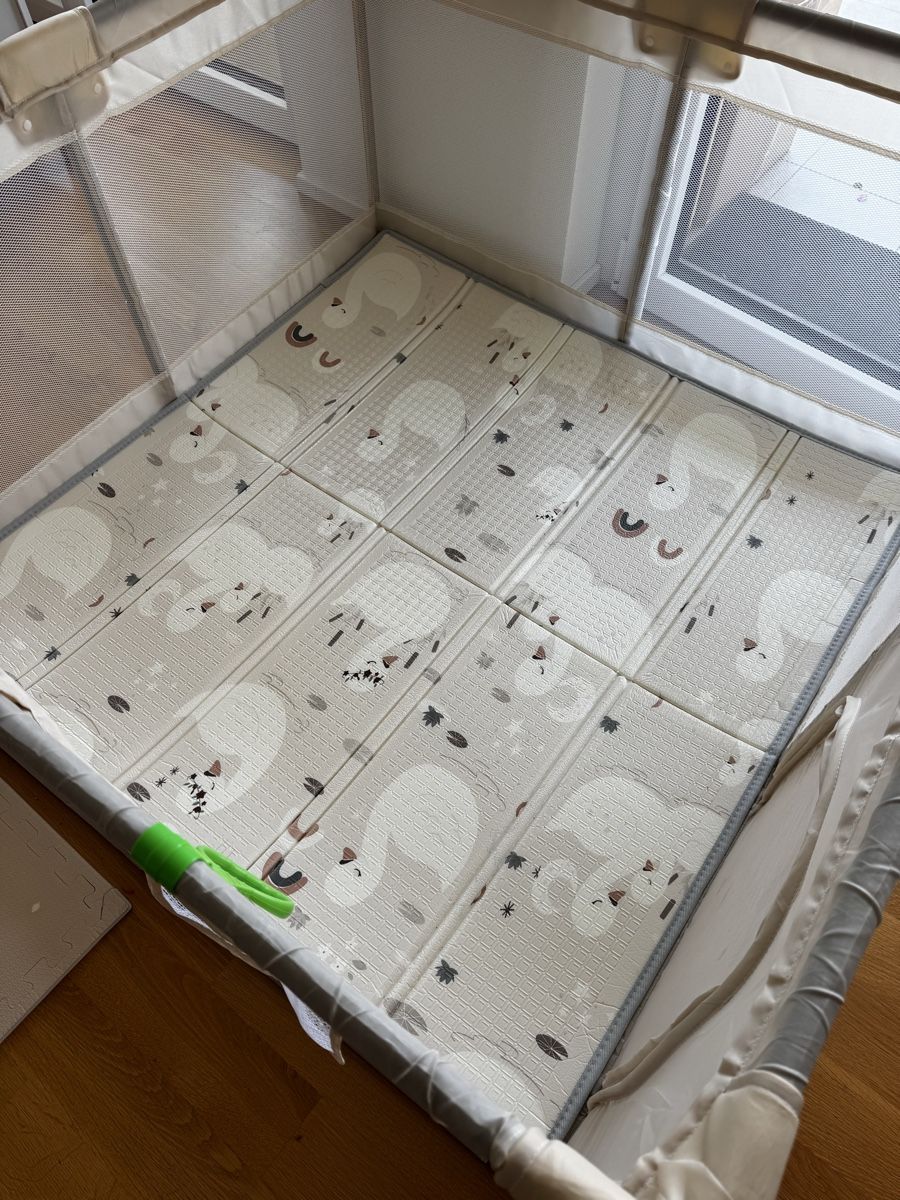 Box & Barriere di sicurezza: Laufstall / Laufgitter aus Stoff  – Usato da Emmen venduto da Edj_nava 1