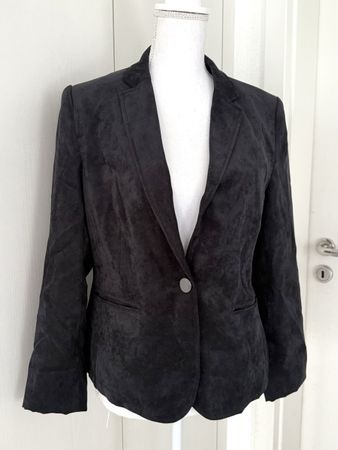 Damen Blazer von NULU. Gr. 38. Neu. Samt.   