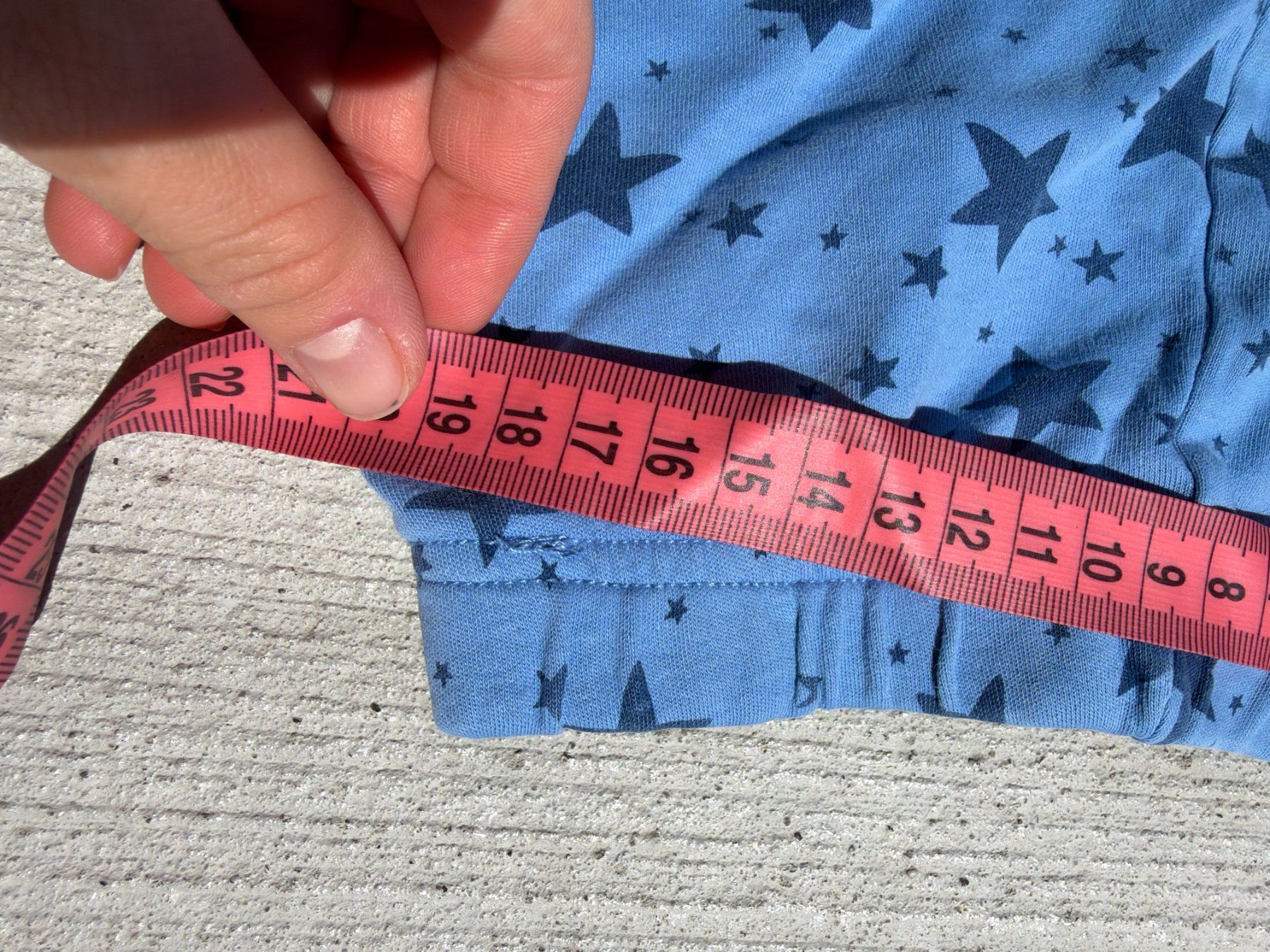 Pantaloni: Blaue Sommerhose mit Sternen – Usato da Riehen venduto da edu_92w7 4