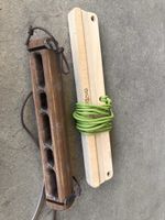 180 Hangboard Holz neu mit Zubehoer