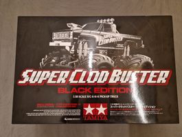 Tamiya Super Clod Buster Black Edition 1/10 RC Truck neu