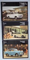 Seltene DDR Trabant 601 Universal Prospekte Sommer 70er ☀...