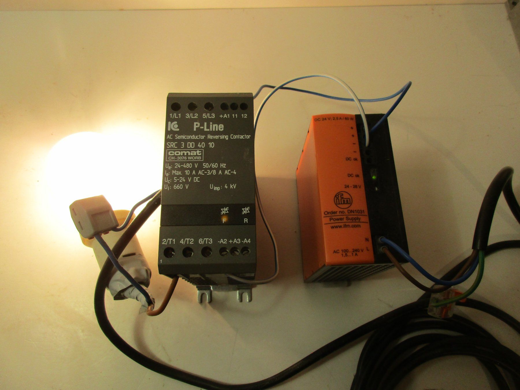 Componenti elettronici: Solid State Relay Comat SRC 3DD 40 10 Halbleiterrelais – Usato da Trubschachen venduto da ACStromer 5