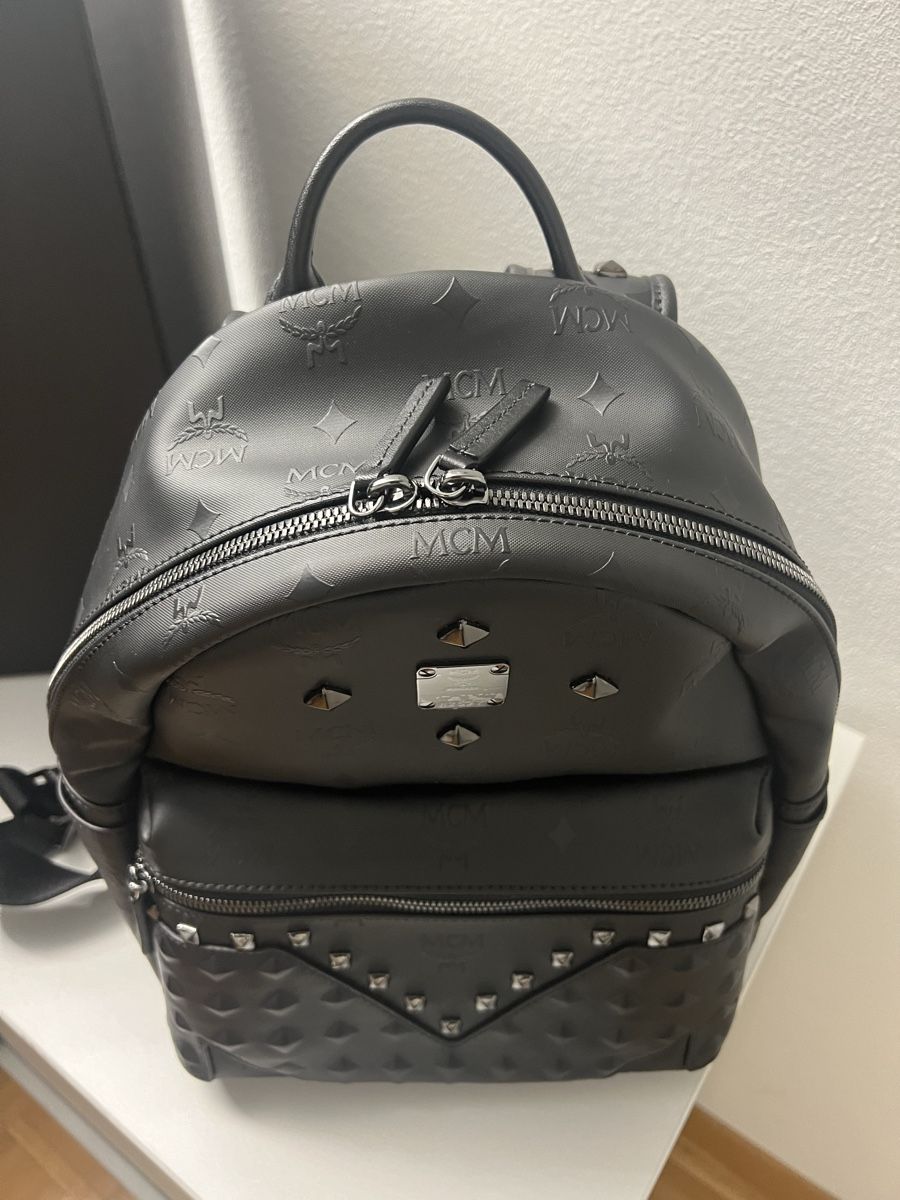 Mcm Zaini: MCM Visetos Rucksack in Schwarz – Nuovo (secondo la descrizione) da Zürich venduto da Willy-Gruppe 2