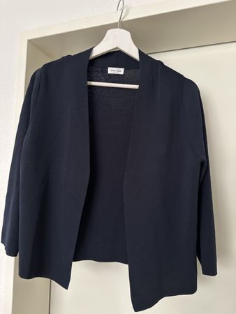 Gerry Weber Navy Blue Cardigan Jacket - Grösse/Size 38