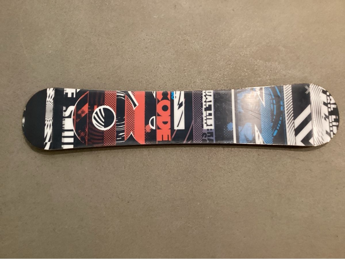 Snowboard Nitro Board: Snowboard Nitro CODE - Used - length: 160cm - Width: 63cm – Usato da Steinhausen venduto da CardNGame 1