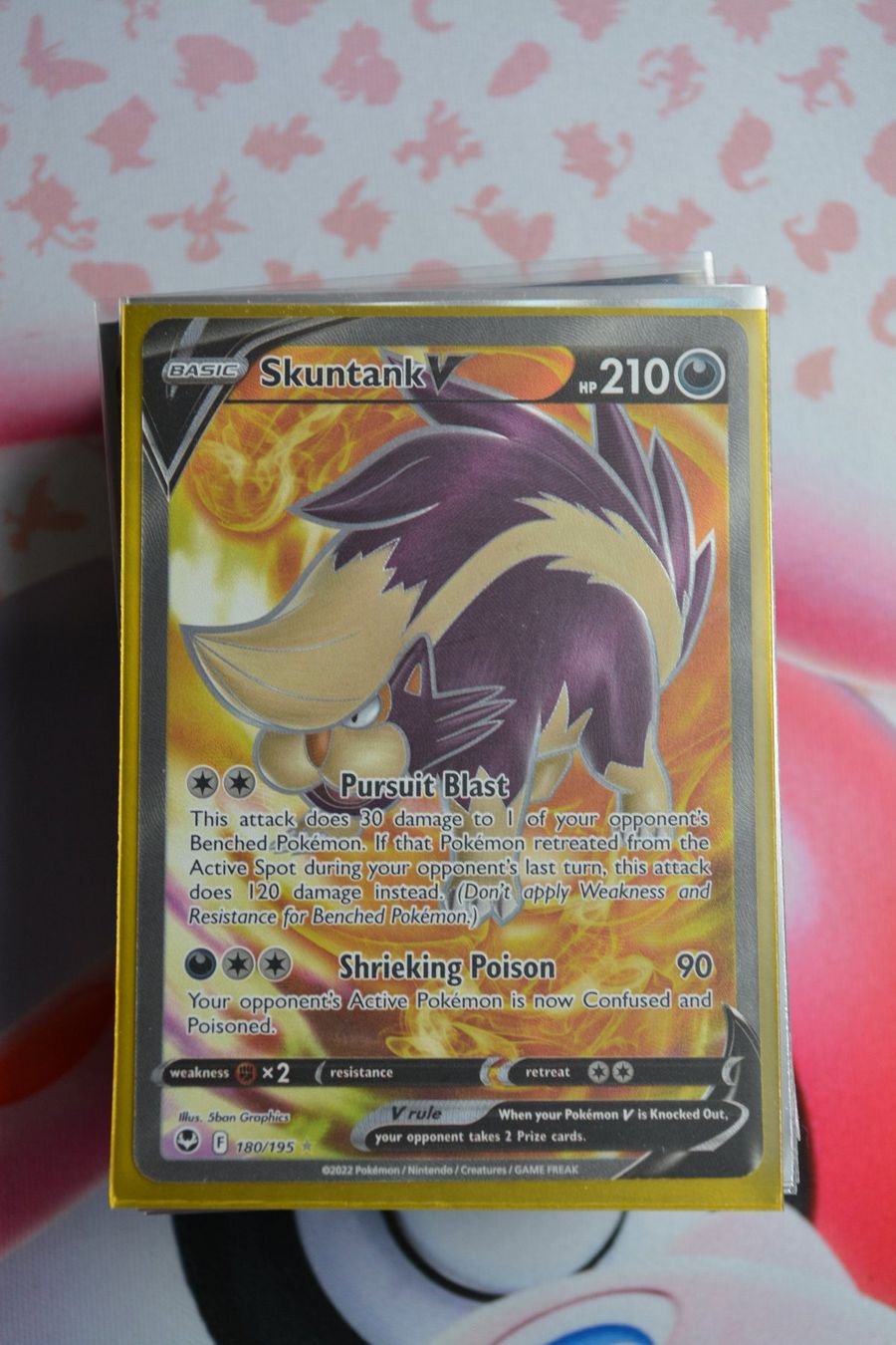 Pokémon Carte collezionabili: Skuntank V - Full Art – Usato da Altstätten SG venduto da GGsGameshop