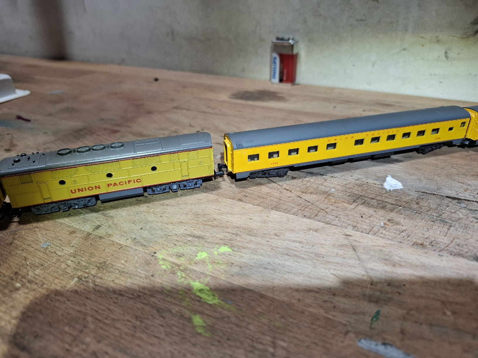 Modellini di ferrovie: Spur N Zug-Kombi Union Pacific – Usato da Flaach venduto da maniv6 2