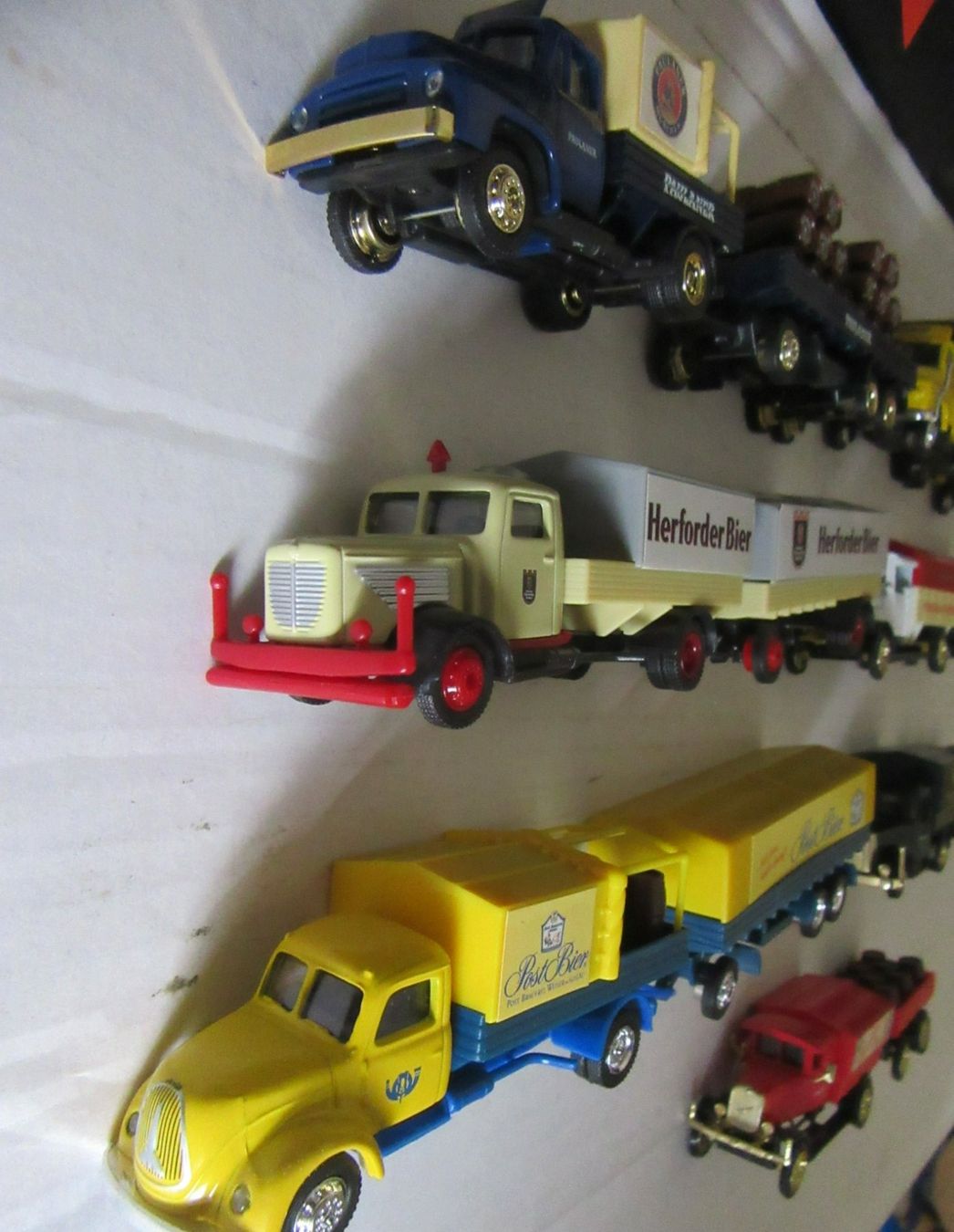 Modellautos: Sammlung von Biermodell-LKW's, 1 / 87 Top Zustand, 7 Stück. – Neu (gemäss Beschreibung) aus Rüdtligen von Carfield04 1