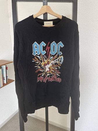 Gucci AC/DC vintage Sweatshirt Crewneck Pullover