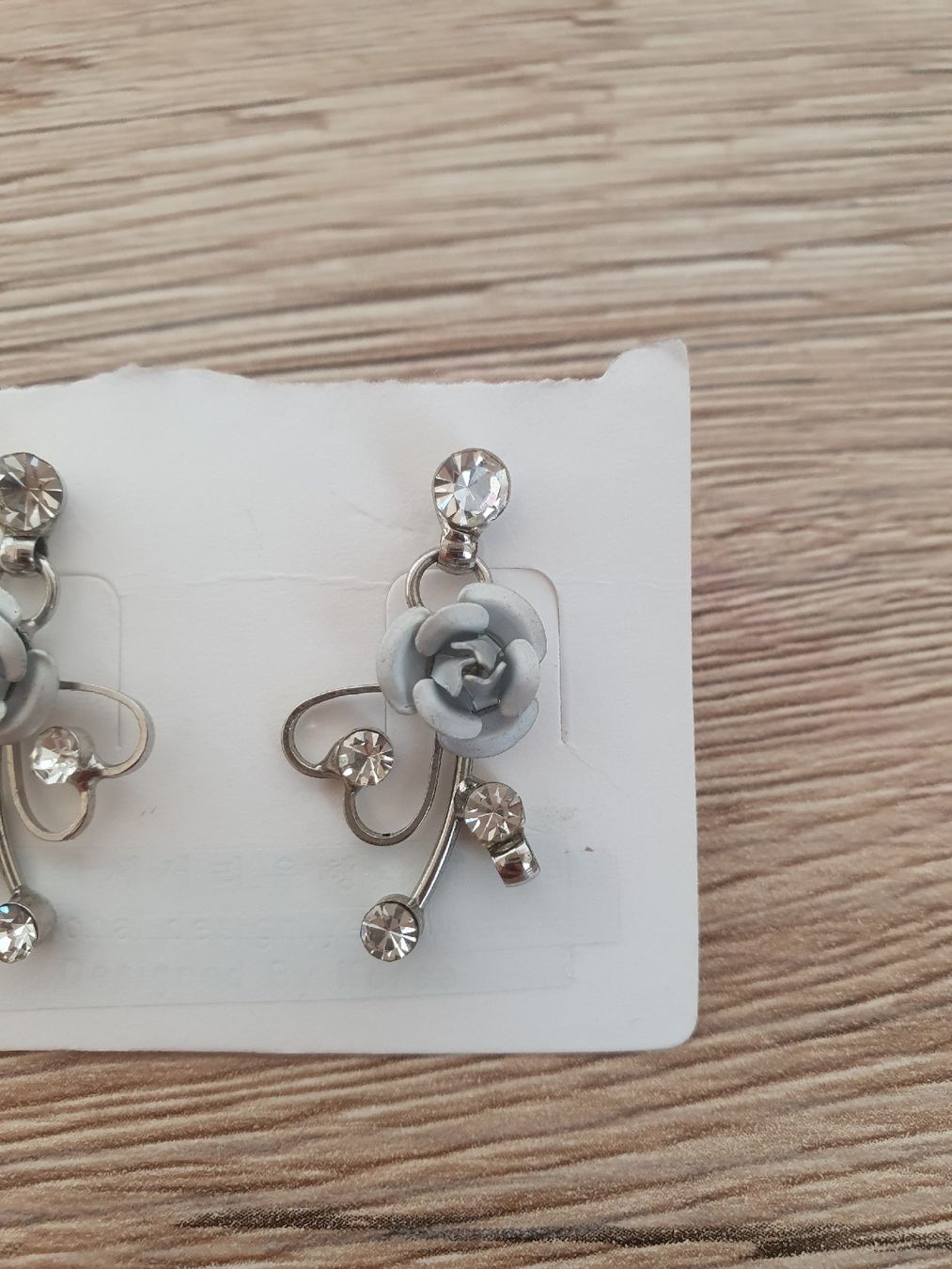 Boucles d'oreille: Ohrstecker Blumen Design mit Steinen – D'occasion à Moosseedorf par Sonnenschein.. 1