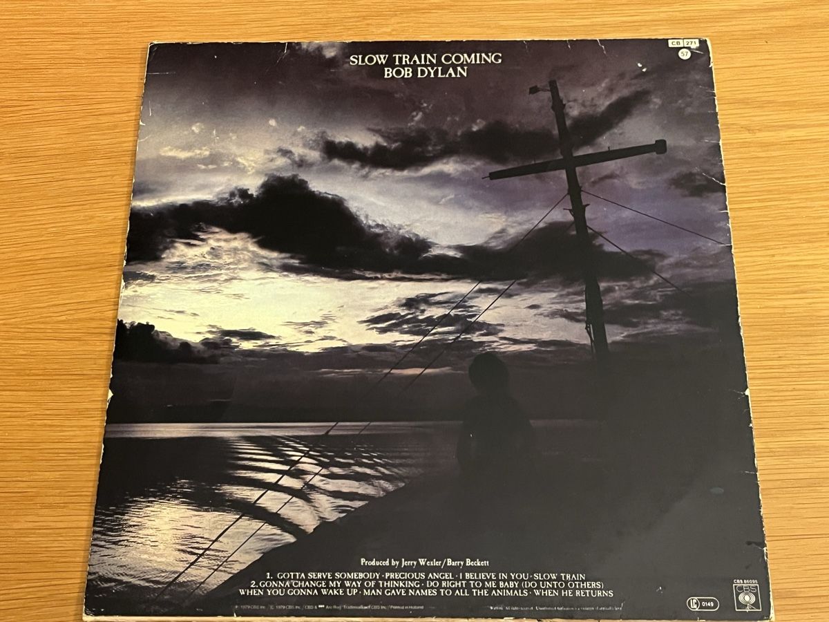Dischi in vinile: Bob Dylan Slow Train coming Lp Netherlands – Usato da Basel venduto da Vinyloase 1