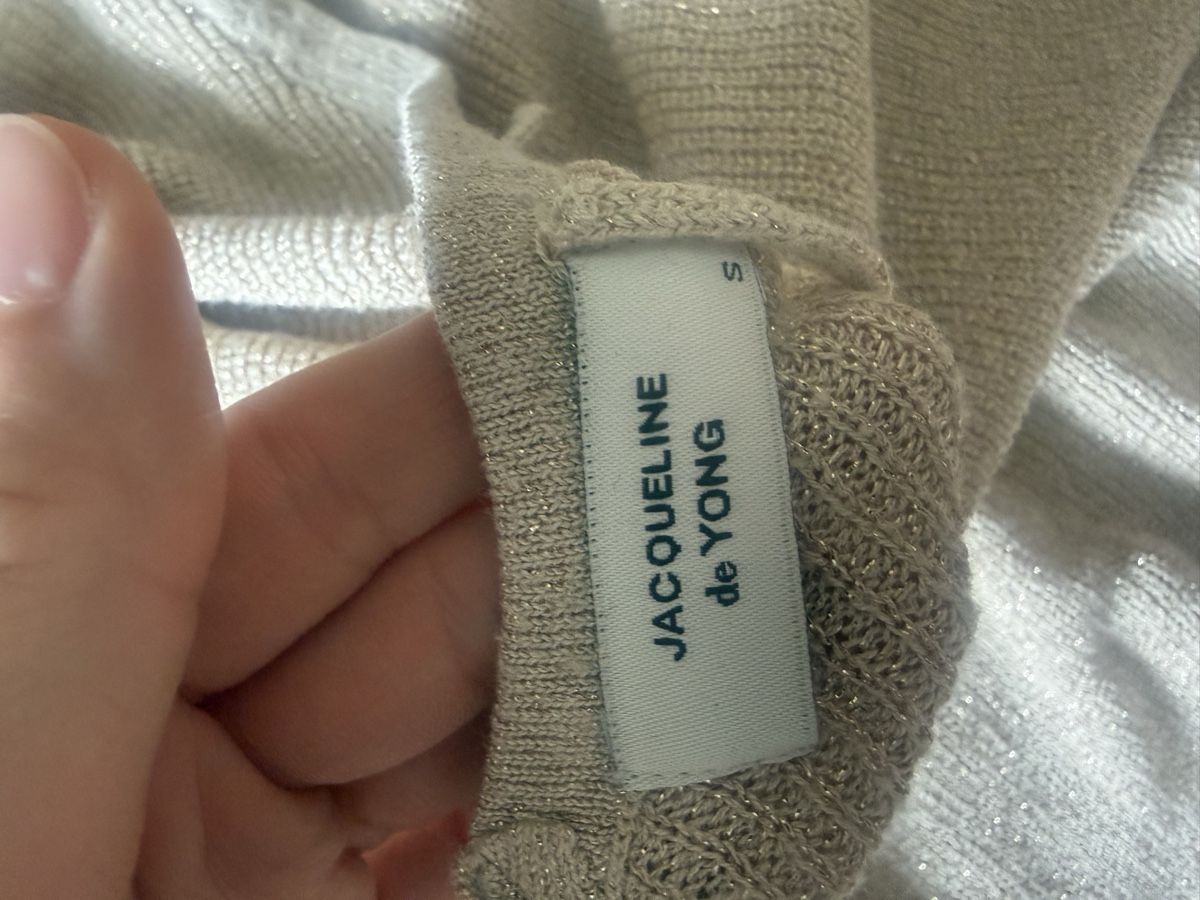 Tops: Jacqueline de Yong Pullover beige Grösse S neuwertig – Neu (gemäss Beschreibung) aus Liestal von isa_8y72 5