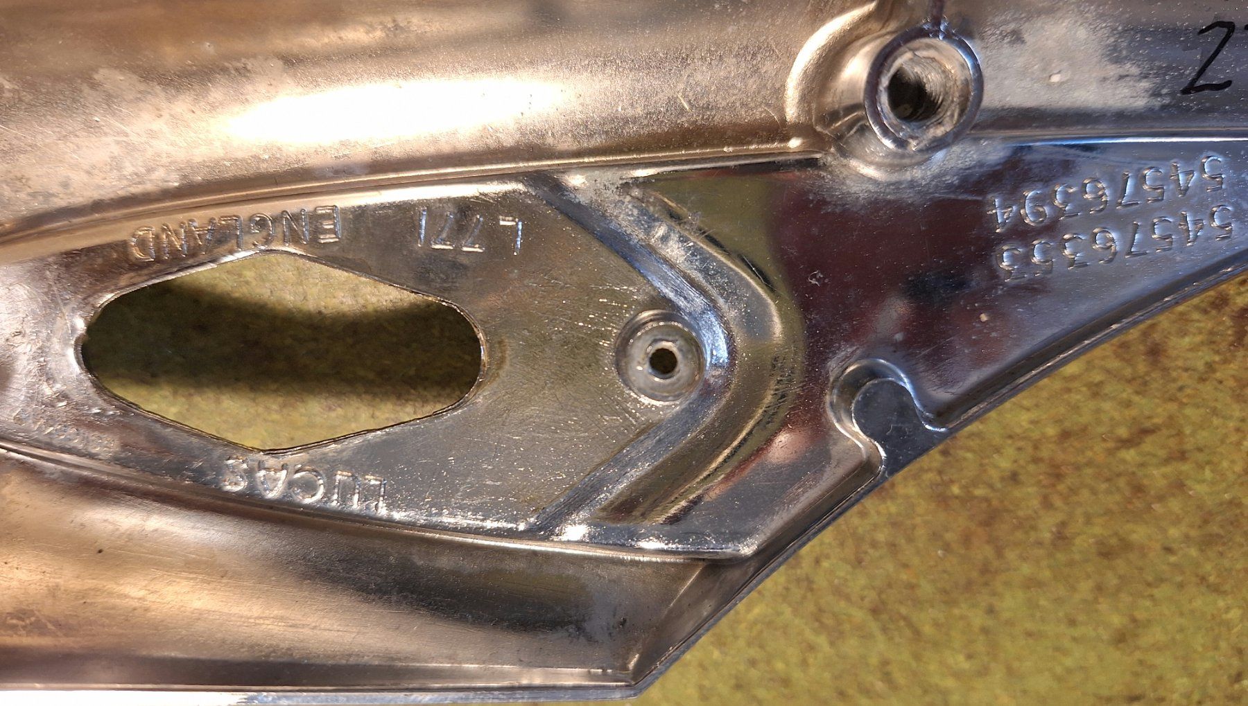 Lucas Alle Autoersatzteile: Triumph TR4 /4A / 5 - Seitenblinkergehäuse rechts - Lucas – Gebraucht aus Meikirch von since78 1
