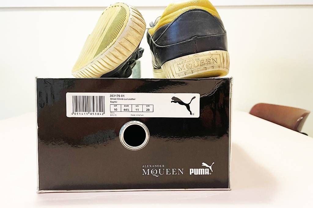Puma Herrenschuhe: Puma Alexander McQueen Street Climb Lo Leather Saphir – Gebraucht aus Zürich von dkaschub 3
