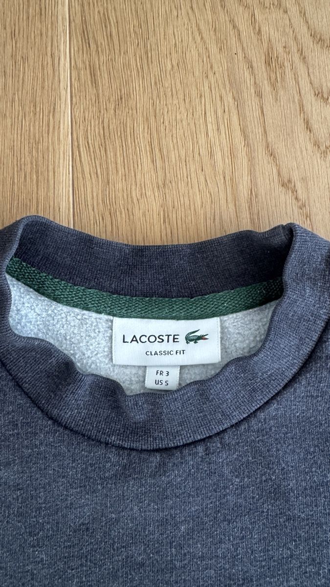 Lacoste Maglioni & Felpe: Lacoste Pullover Klassisch in Schiefergrau – Usato da Entlebuch venduto da Dapodo 3