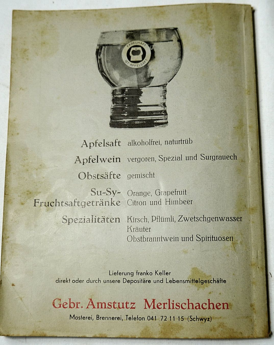 Kalender: Schwyzer Kalender 1964 – Gebraucht aus Baar von 2cvbaar 7