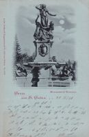 Gruss aus St. Gallen Monumental Brunnen