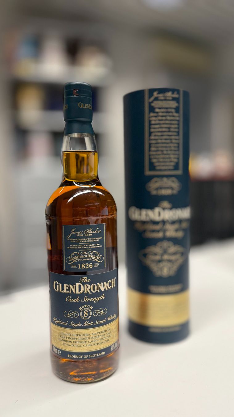 Glendronach Bevande alcoliche: Glendronach Cask Strength Batch 8 – Nuovo (secondo la descrizione) da Pfäffikon SZ venduto da Pa0073