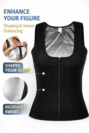 Gilet Effet Sauna, Supporte la perte de Poids M, pert graise