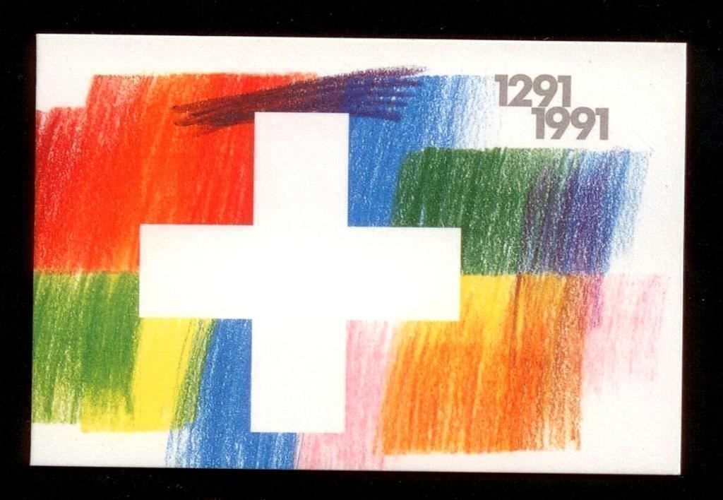 Tutti i francobolli: 1991 700J. Eidgenossen MH ES KW 25.- – Usato da Eggersriet venduto da stamp303