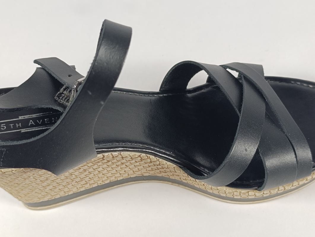 Damenschuhe: 5TH AVENUE Sandales noires taille 39 – Gebraucht aus Thielle von Plusvalue_Neuchatel 4
