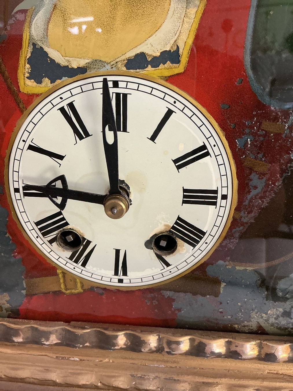 Orologi: Antike Wanduhr mit Wilhelm Tell – Usato da Bern venduto da vielerart 2