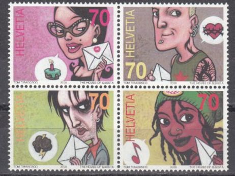 Alle Briefmarken: SBK 1088l postfrisch – Gebraucht aus Bürglen TG von StampGraf