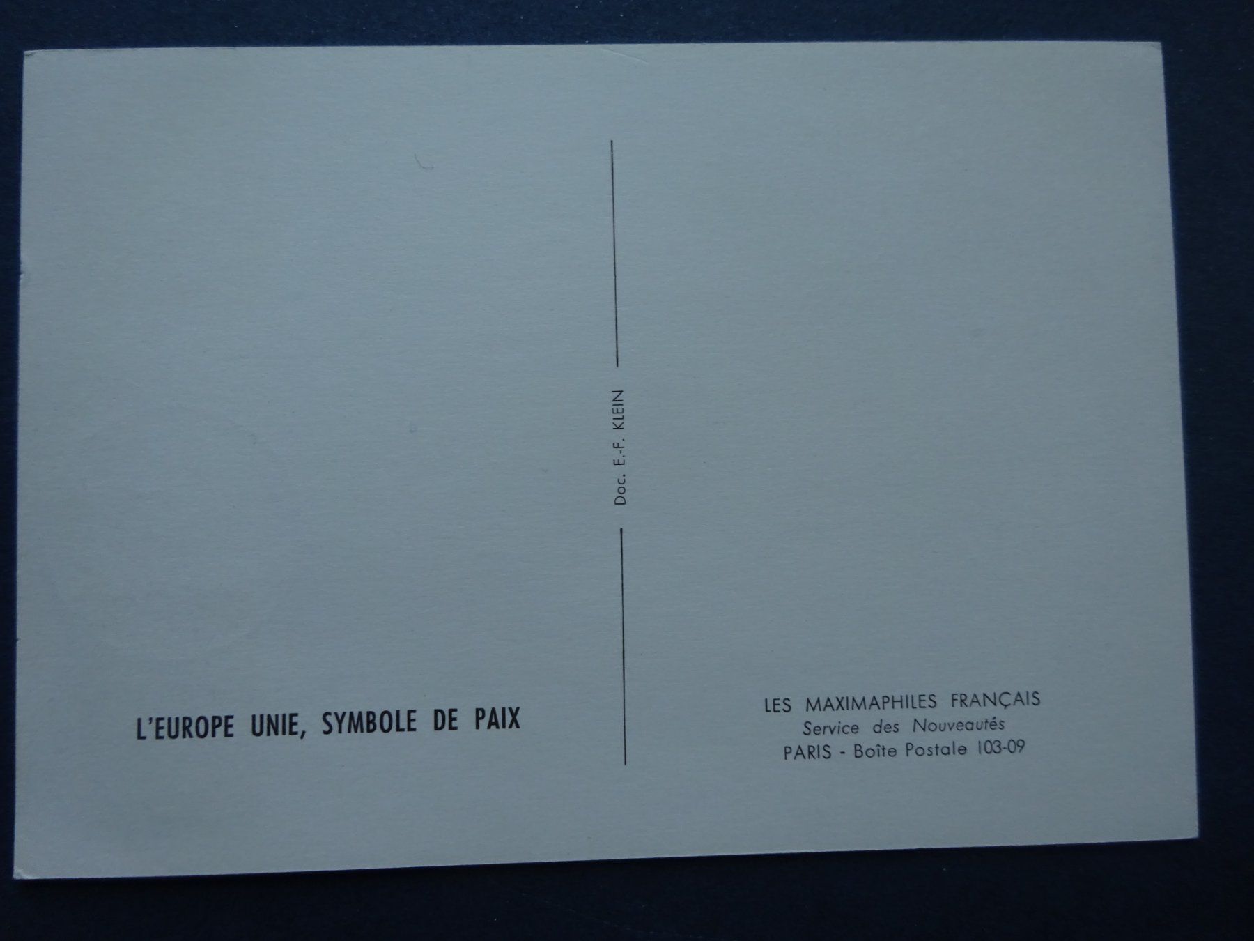 Tutti i francobolli: 1961 Maximumkarte FDC – Usato da Appenzell-Steinegg venduto da adi1975 2