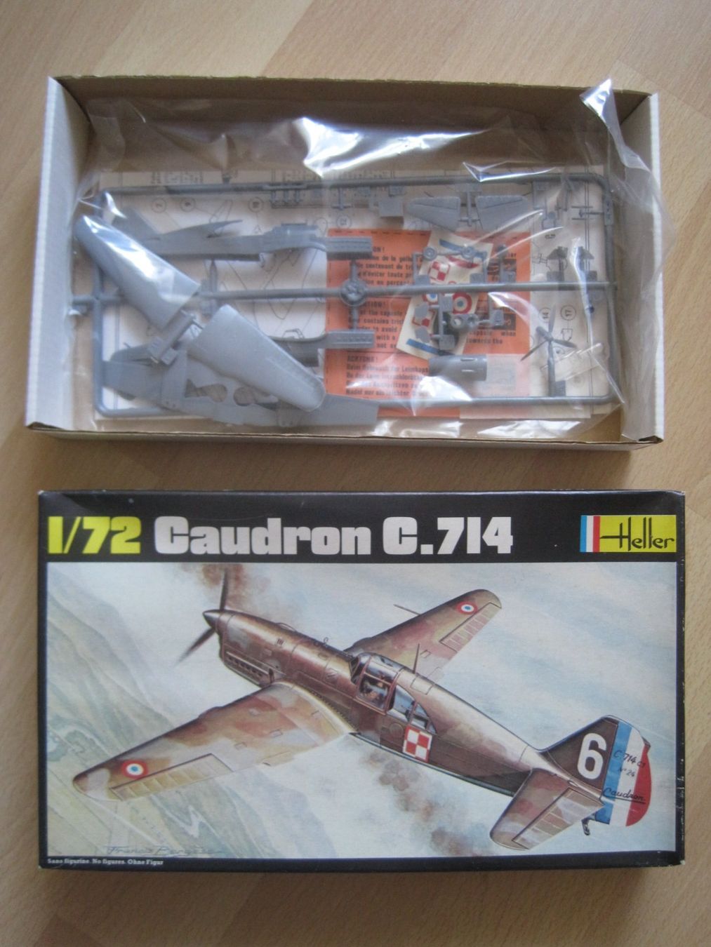 Kit di modellismo & Modellini statici: Gaudron C 714   Heller 1/72  Bausatz – Nuovo e nell'imballaggio originale da Gossau SG venduto da Noryflory 1