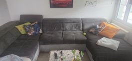 Gemütliches Ecksofa mit viel Platz