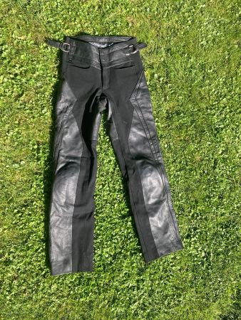 Motorradhose Töffhose Leder Damen 34