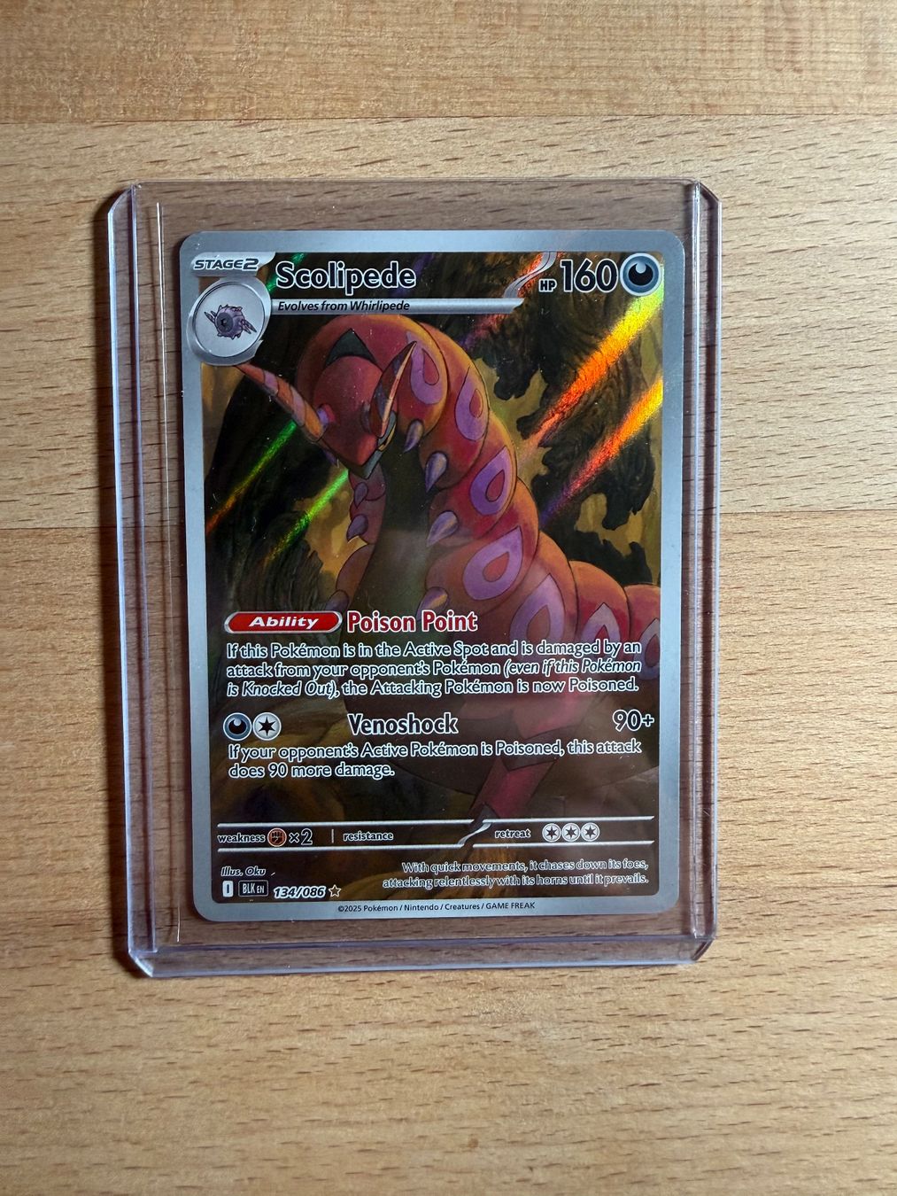 Pokémon Carte collezionabili: Scolipede 124/086 – Nuovo (secondo la descrizione) da Schönenwerd venduto da 29061996