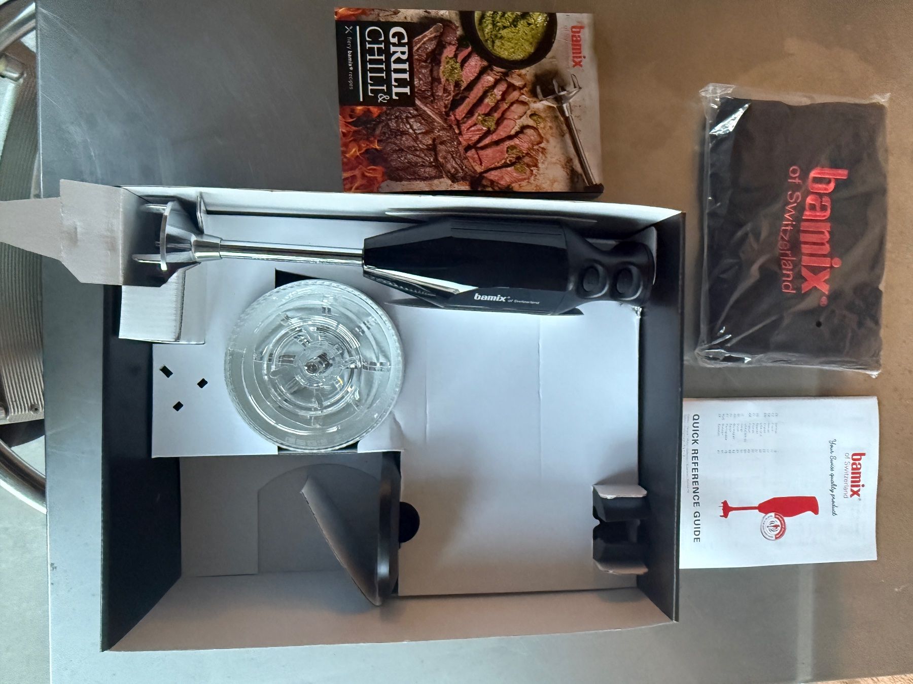 Bamix Elettrodomestici da cucina: Bamix Stabmixer  Grill & Chill Edition – Usato da St. Gallen venduto da xomix