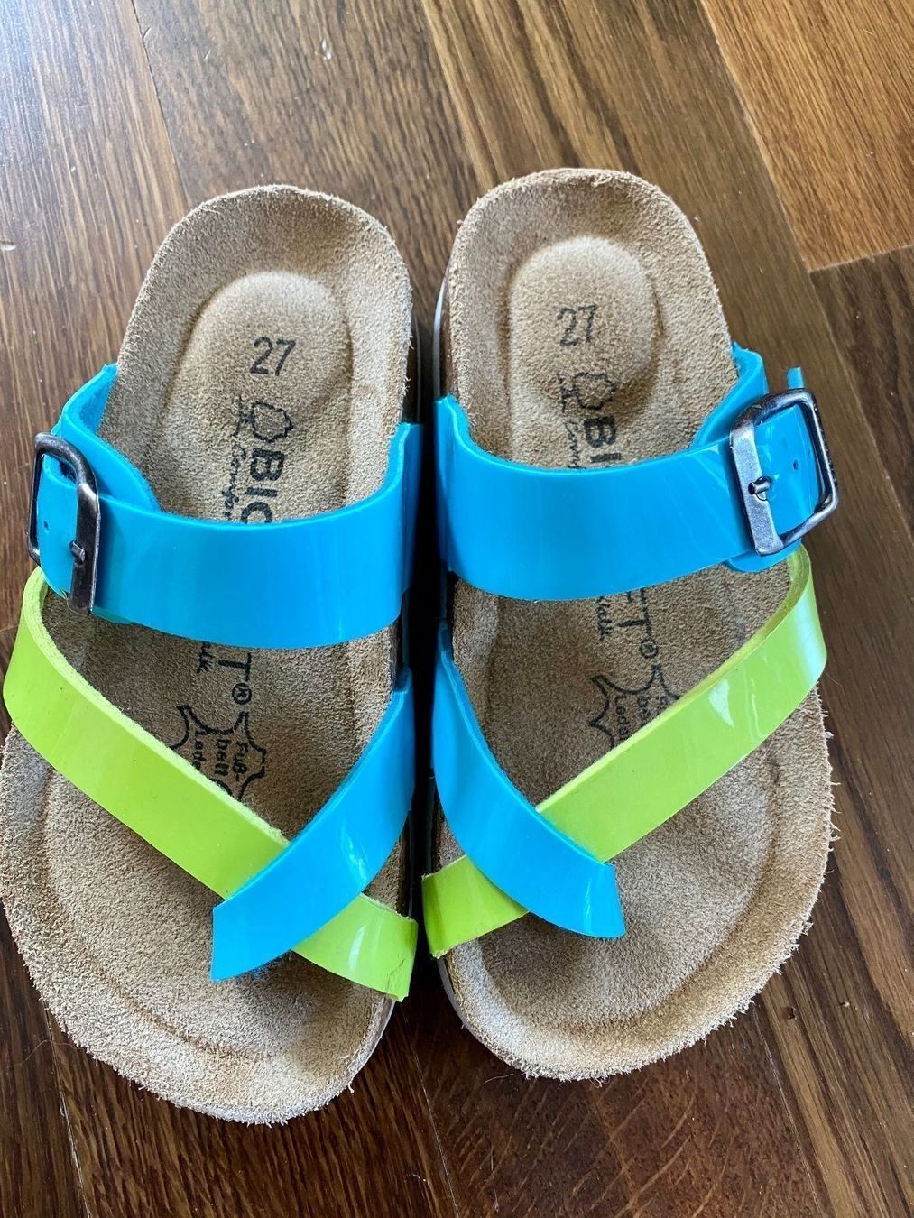 Scarpe per ragazzi: Zehensandalen Biosoft Gr. 27 – Usato da Allschwil venduto da lucifa