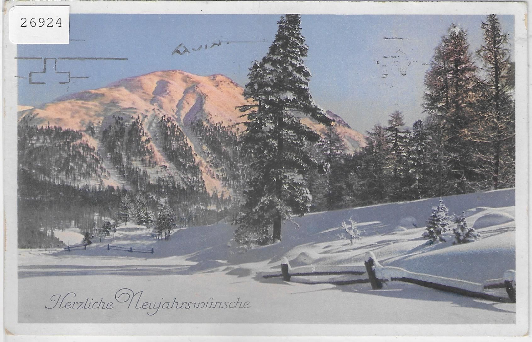 Cartoline postali: Herzliche Neujahrswünsche - Litho – Usato da Ettingen venduto da Kartenplanet