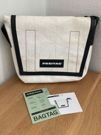 Freitag Kurier-Tasche F11 Lassie Weiss, Top Zustand!